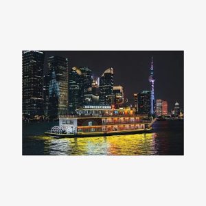 Shanghai Night River Cruise Tour with Xinjiang Style Dining Experience (Trio Explorer Package)